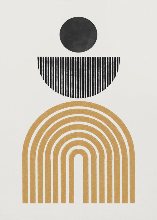 Composition du milieu du siècle | Tableaux sur Toile