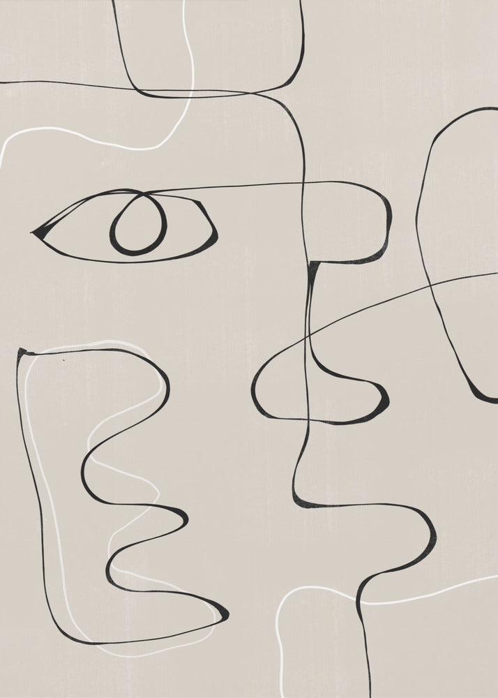 Abstract Face No2. | Canvas