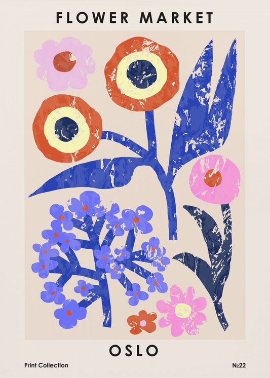 Blomstermarknaden. Oslo | Canvas