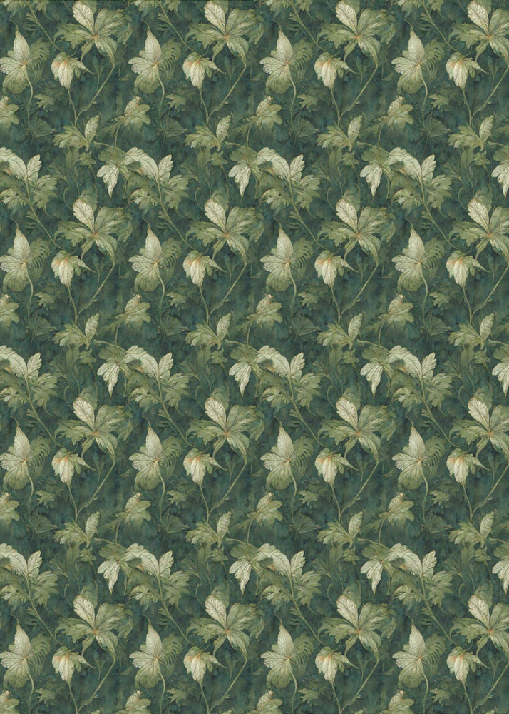 Gobeläng med grönskande blommor | Poster