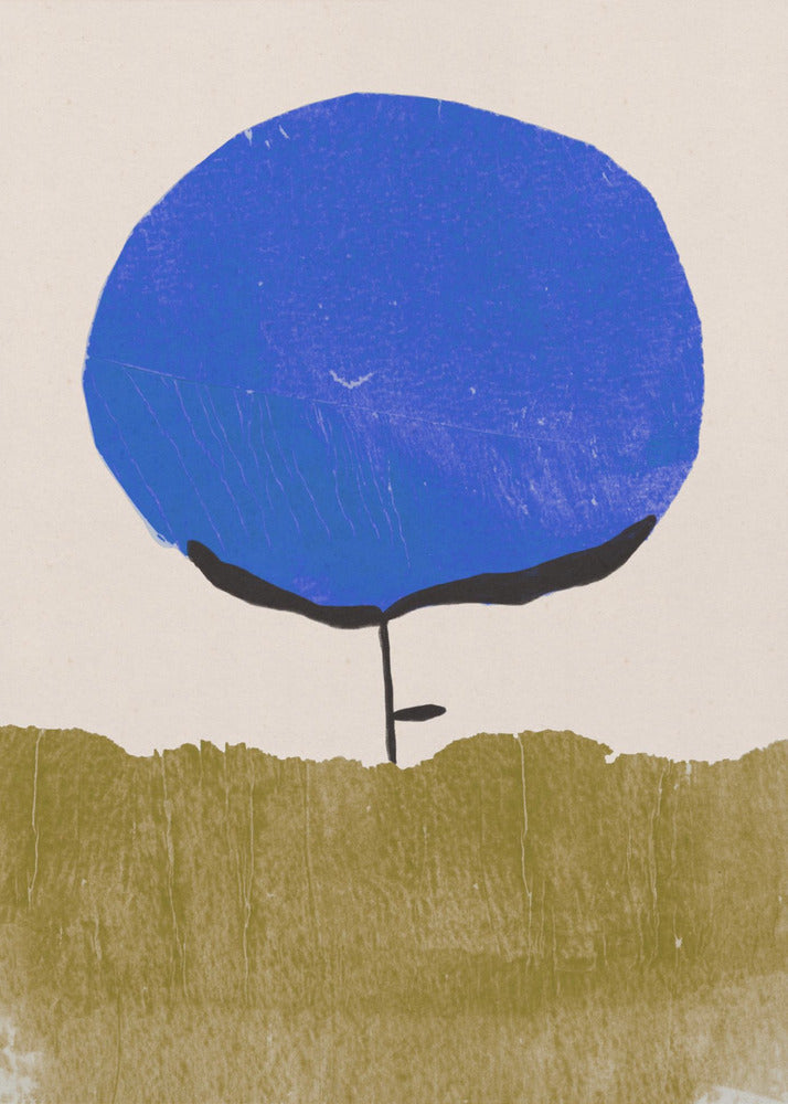 Fiore blu | Stampe su Tela
