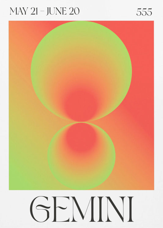 Dubbel harmonisk glöd | Canvas