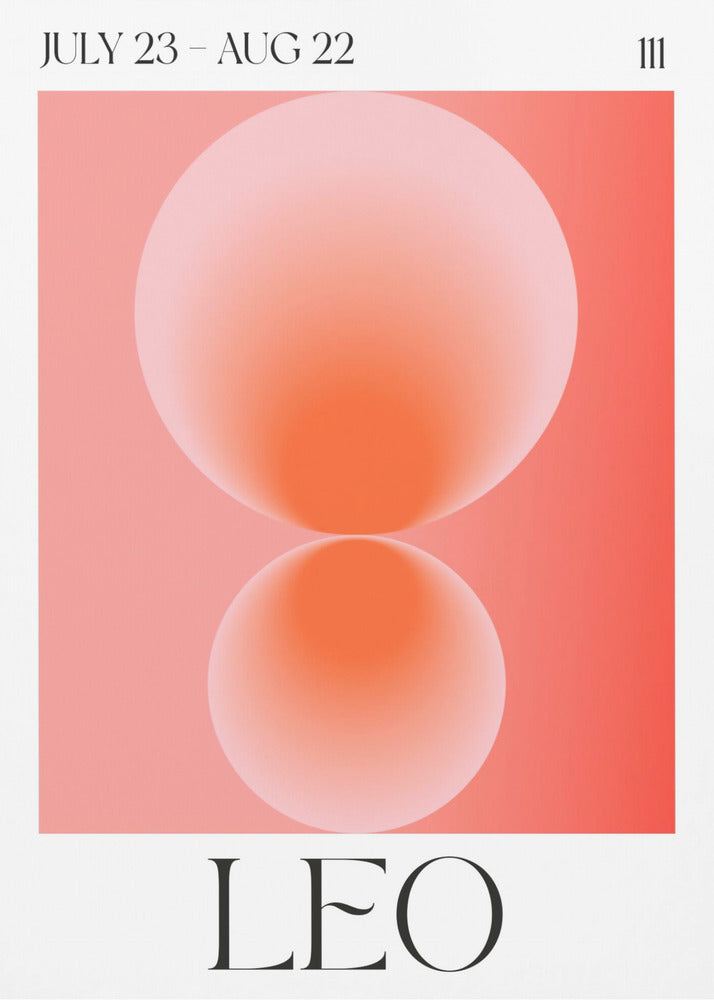Celestial Leo Glow | Canvas