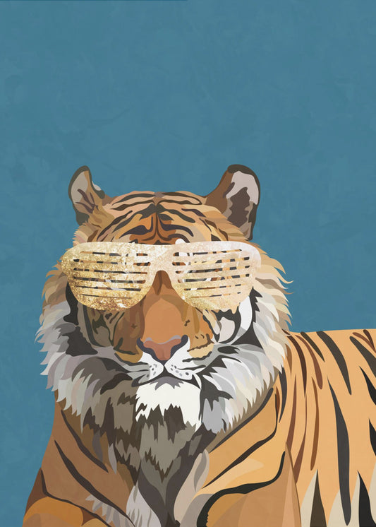 Hiphop Tijger | Canvasprints