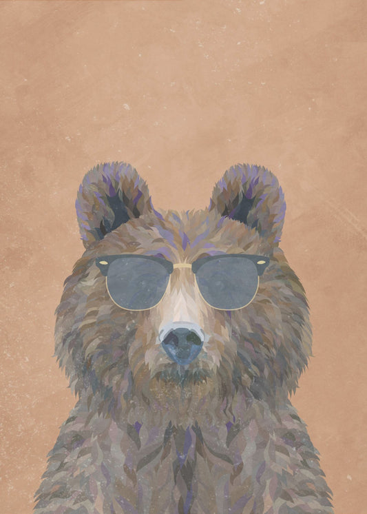 Cool berenportret | Canvasprints
