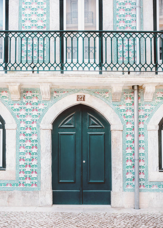 Lissabon Dør | Lærredsbilleder