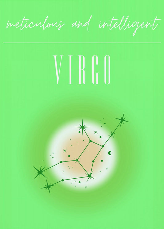 Virgo Zodiac Print Art | Poster