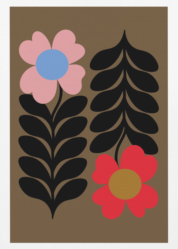 Fleurs d'or | Tableaux sur Toile