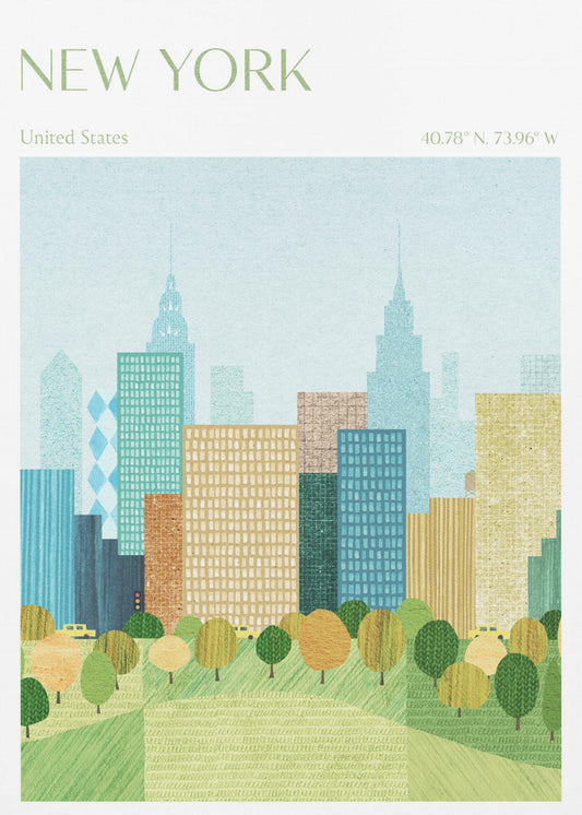 Nowy Jork, Central Park | Wydruki na łótnie