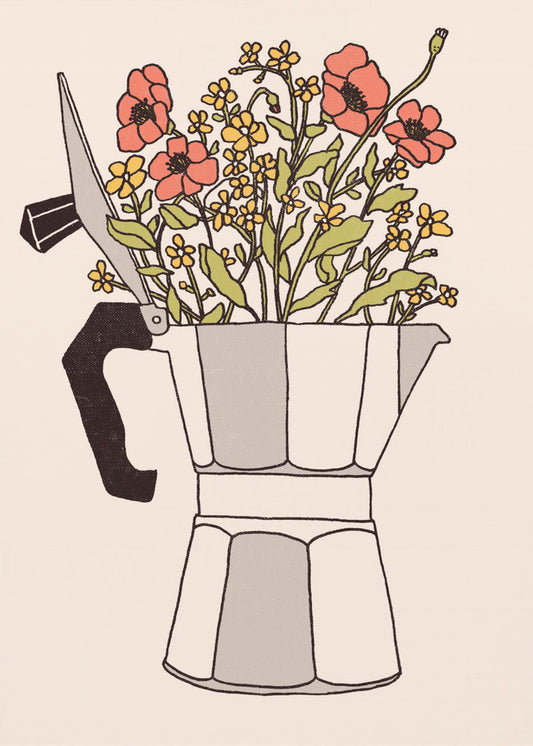 Fleurs de Moka | Tableaux sur Toile