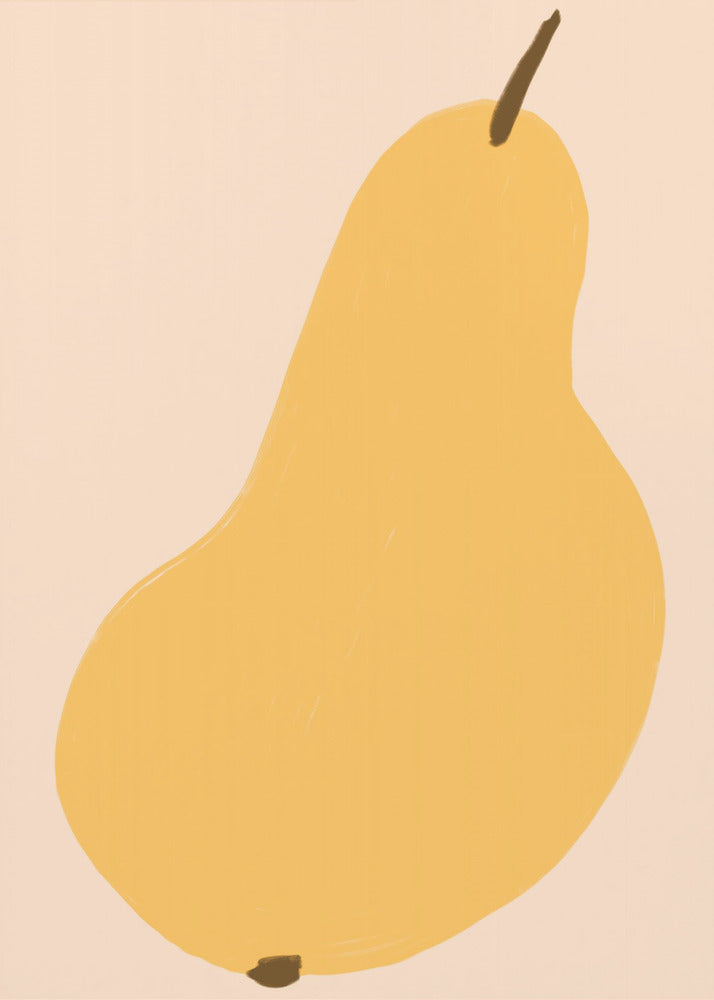 Golden Pear Still | Posters - Affiche Artistique