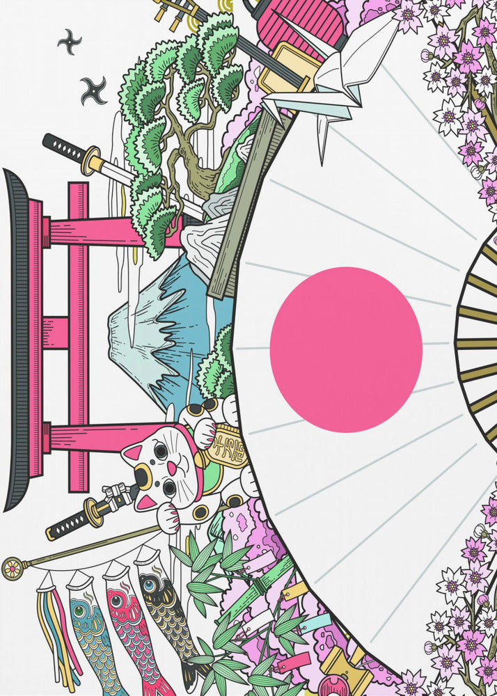 Tout ce que le Japon a à offrir | Tableaux sur Toile