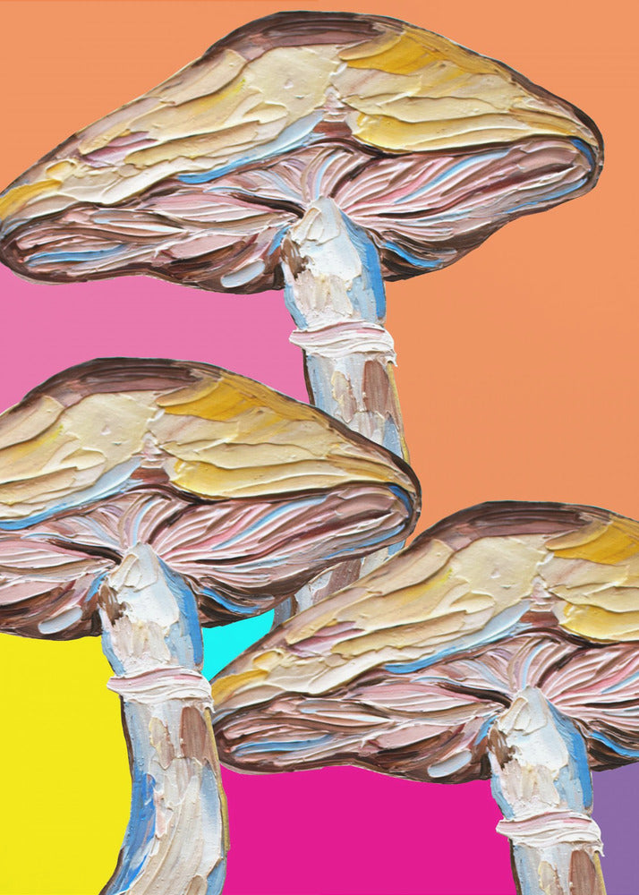 Psychedelische Pilze | Leinwand-Bilder