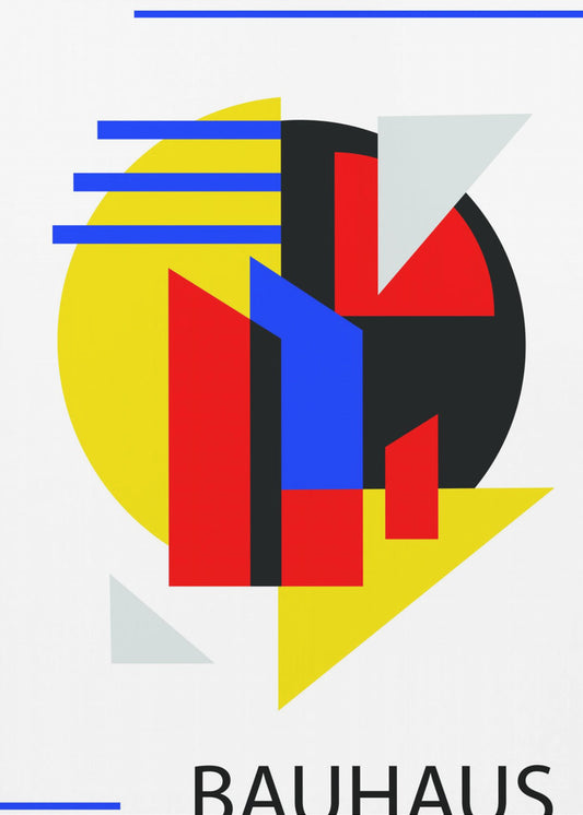 Serie Bauhaus n. 2 | Stampe su Tela