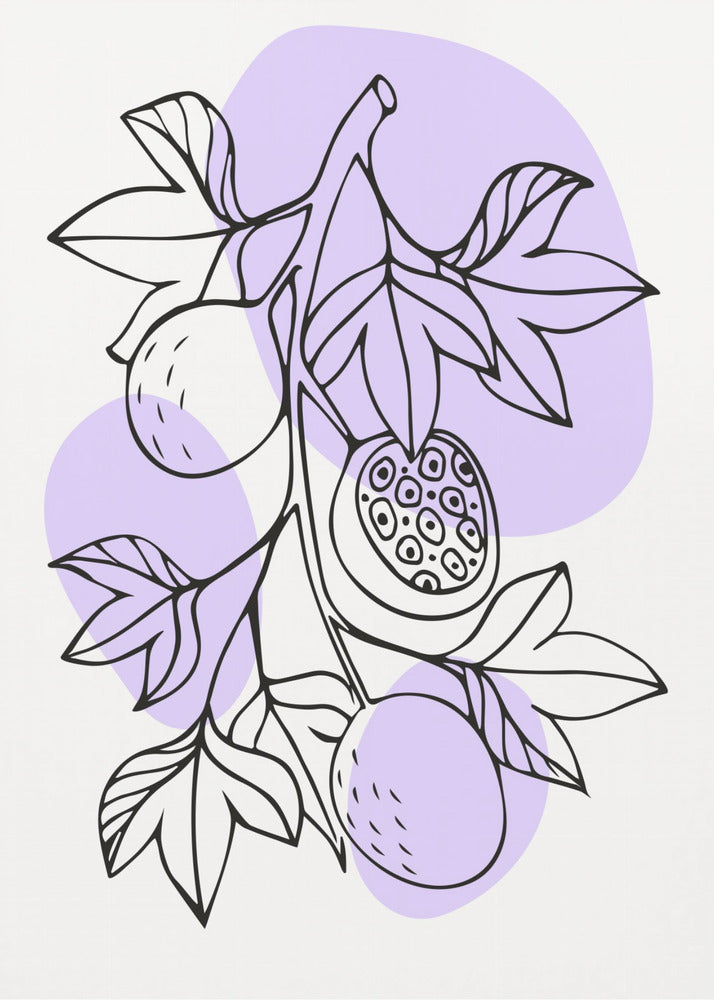Boho Fruits #1 | Poster