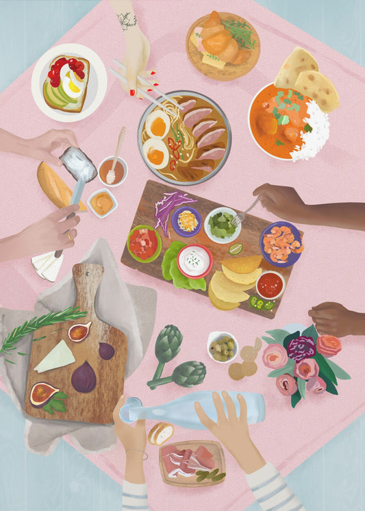Brunch | Tableaux sur Toile