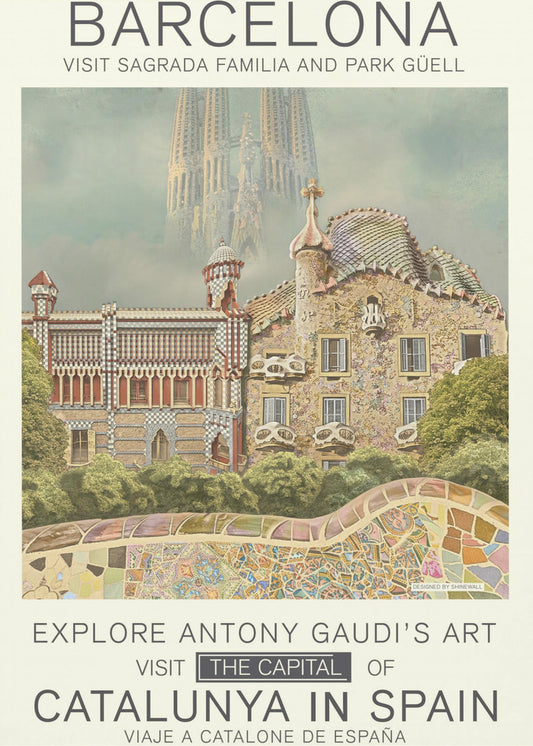 Barcelona print | Canvasprints