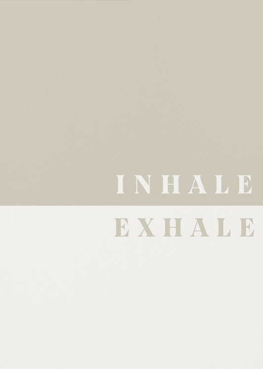 Inhale, Exhale | Canvas