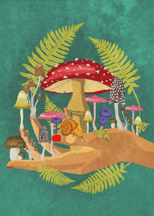 Mon cosmos champignon | Tableaux sur Toile