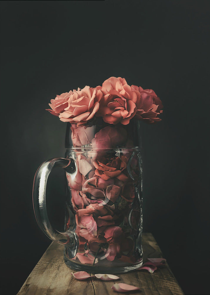 Schiuma di rose | Stampe su Tela
