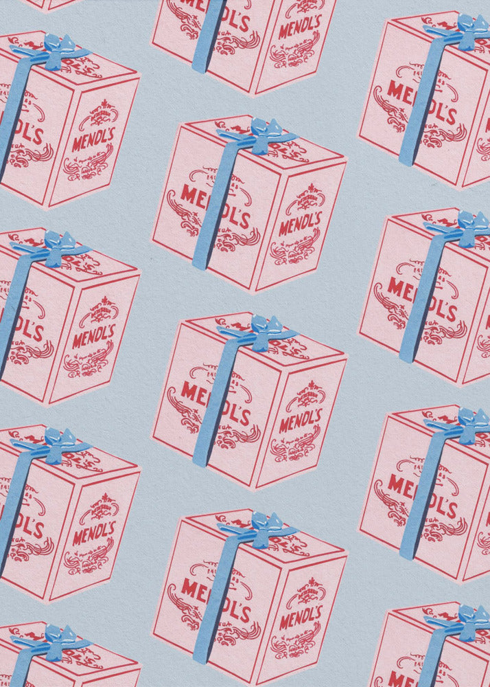 Modello della scatola di Mendl | Stampe su Tela