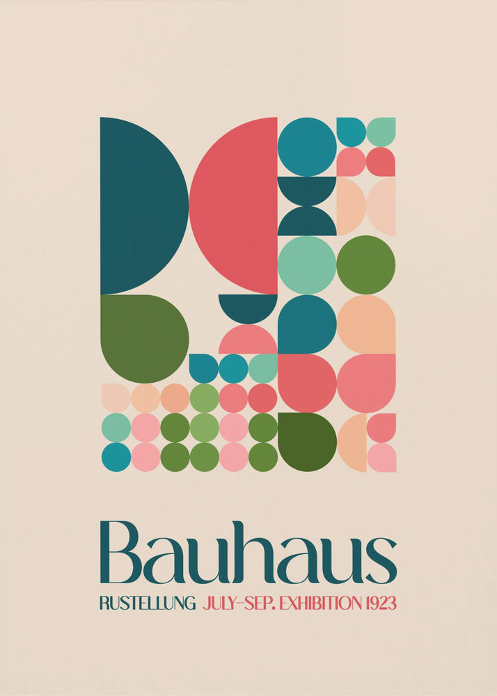 Bauhaus-kasser 2 | Lærredsbilleder