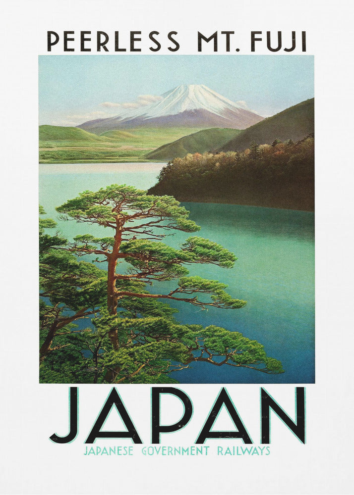 Resor i Japan på 1930-talet Poster Japanska statliga järnvägar | Canvas