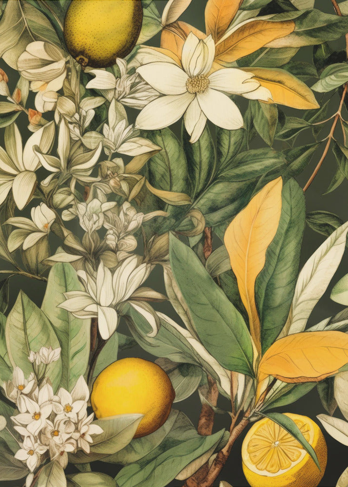 Blommor och frukter 1 | Poster