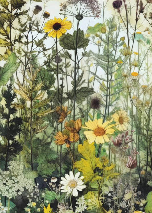 Engblomster 10 | Lærredsbilleder