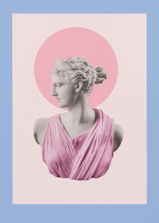 Artemispowderbluepink Ratioiso | Poster