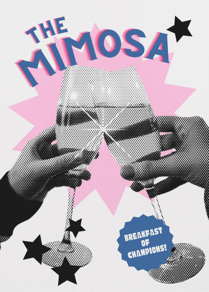 Un brindisi alle mimose | Poster - Stampe d’Arte