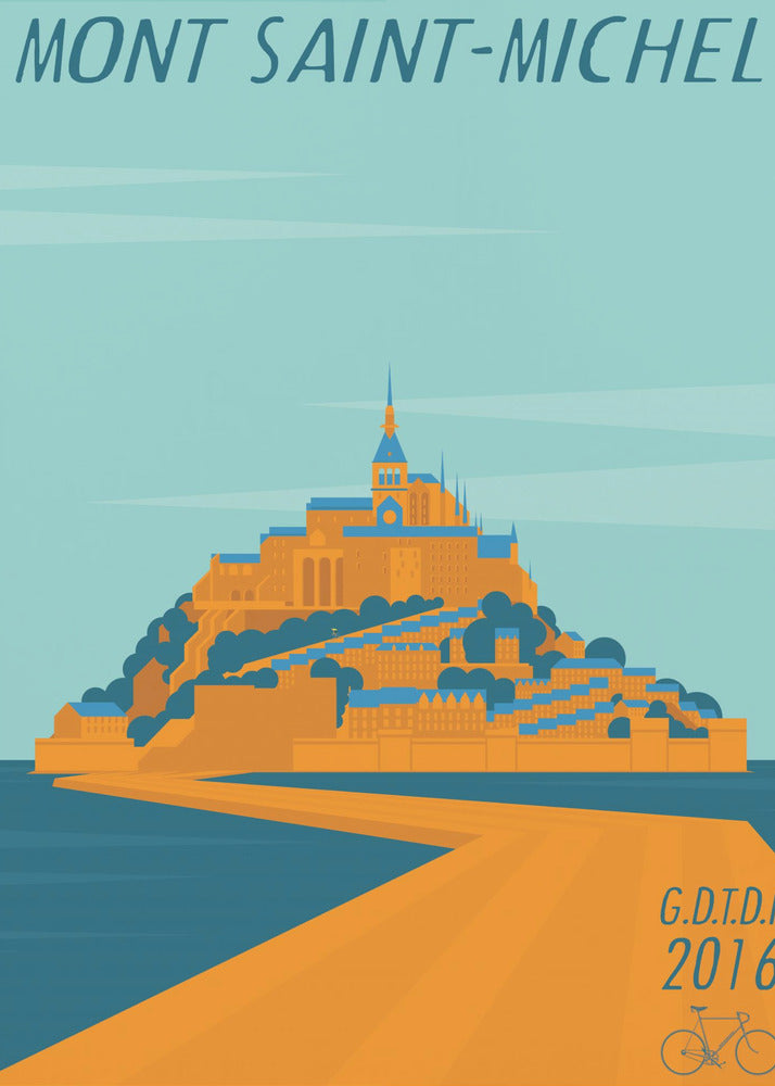 Mont Saint Michel | Tableaux sur Toile