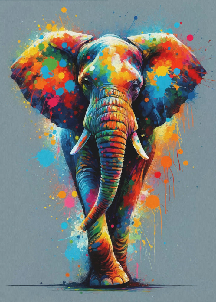 Der Elefant | Leinwand-Bilder