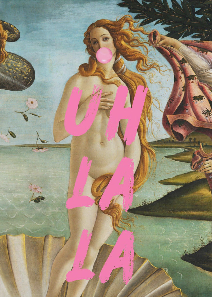 The Birth of Venus by Sandro Botticelli / Uh La La | Poster