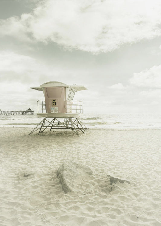 KALIFORNIEN Vintage Imperial Beach | Leinwand-Bilder