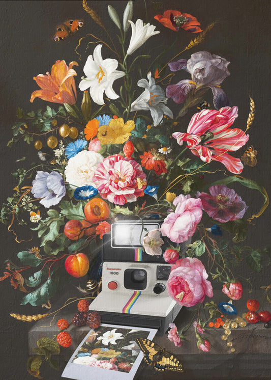 Florales Sofortbild | Poster