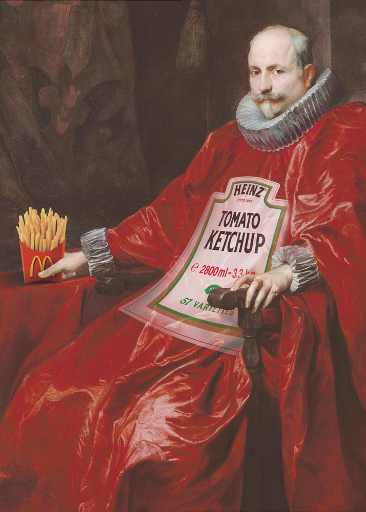 Signor Pomodoro | Stampe su Tela