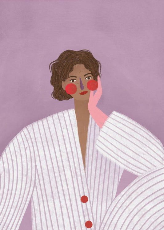 The Woman With the Pink Glove | Poster