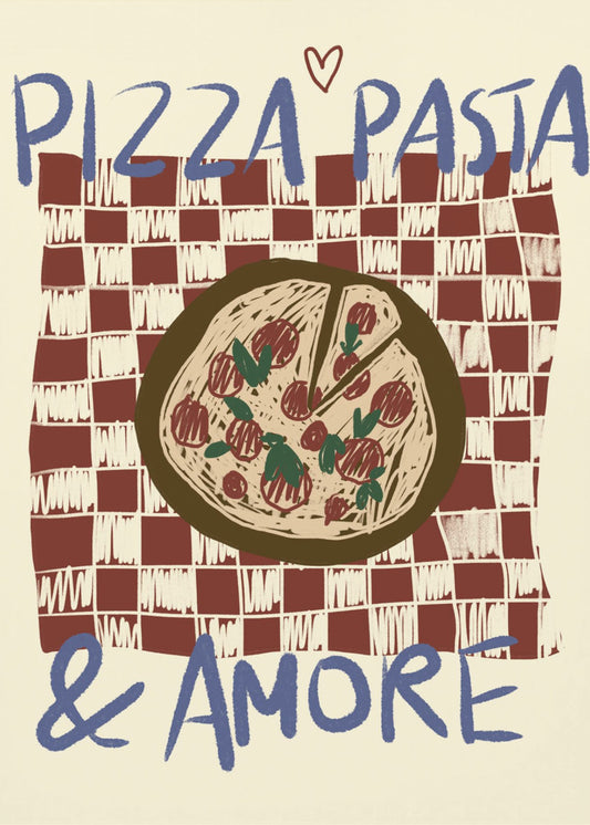 Pizza Pasta &amp; Amore | Poster