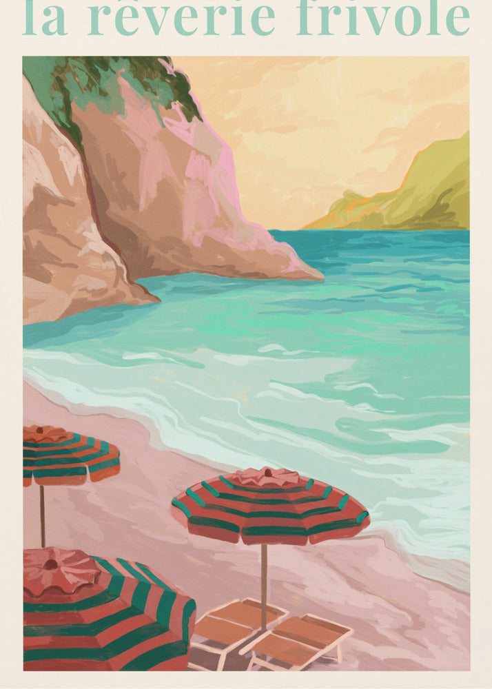 La Rêverie Frivole-Beach | Tableaux sur Toile