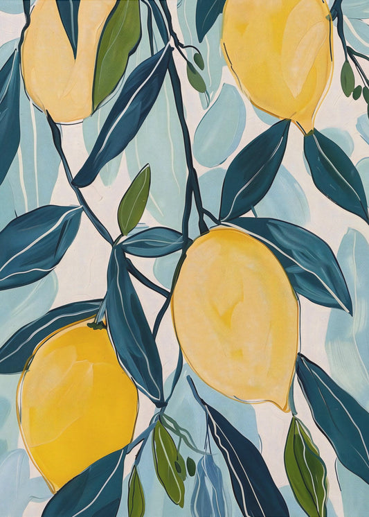 Citronnier | Posters - Affiche Artistique