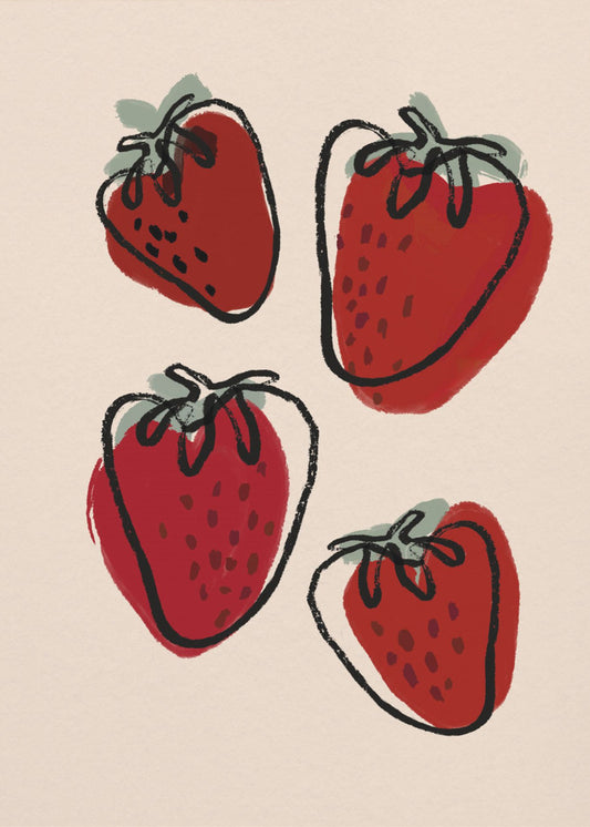 Fraises | Posters - Affiche Artistique