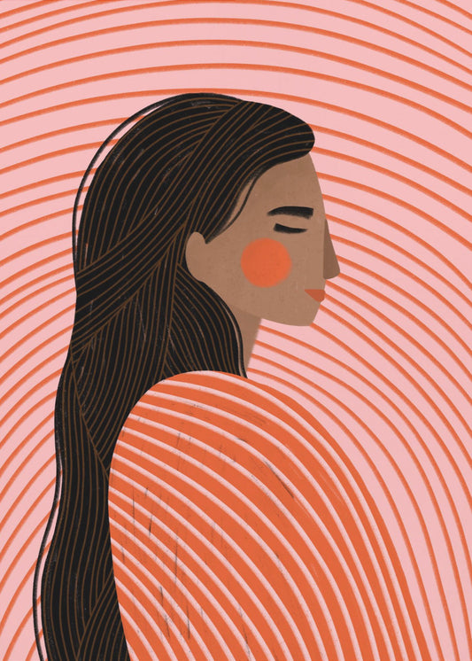 The Woman With the Lines | Poster