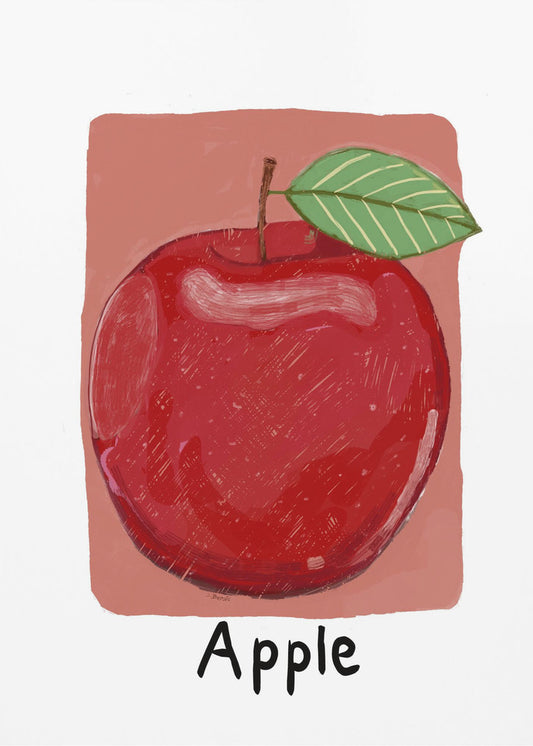 Red apple | Poster