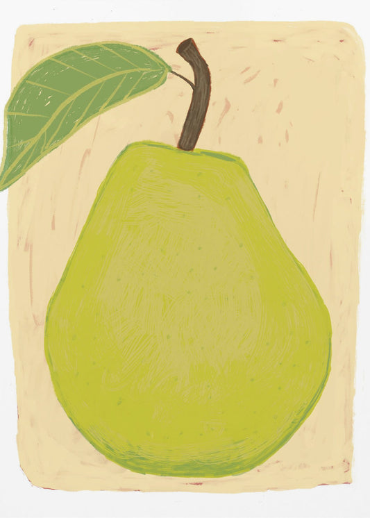 Big green pear | Poster
