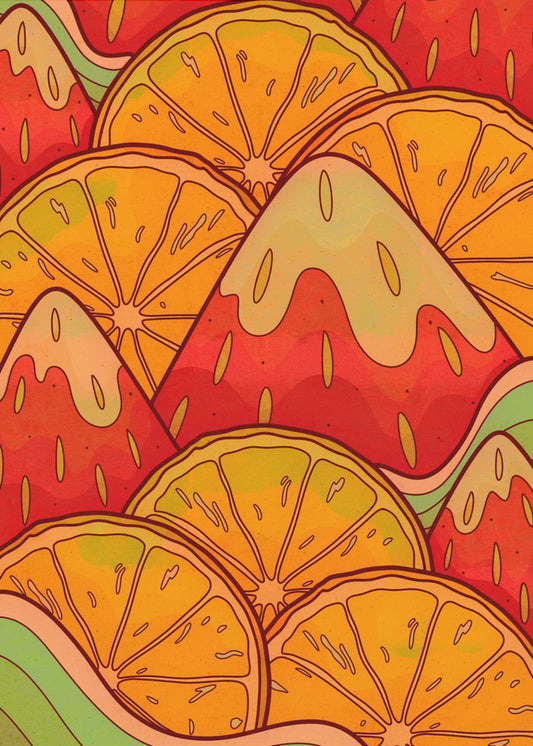 Fruits of summer | Poster
