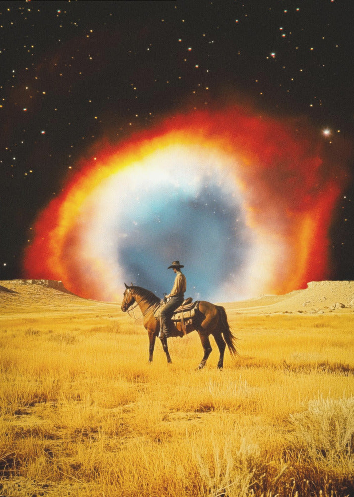 Nebula Cowboy | Stampe su Tela