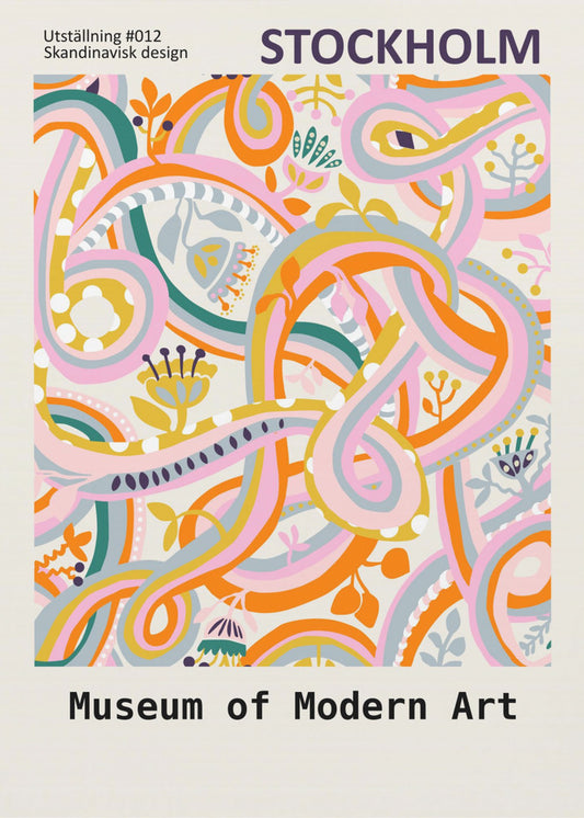 Botanical dopamine Exhibition Stockholm | Poster