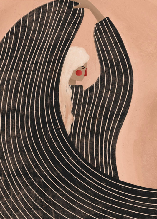 The Woman With the Black Dress | Poster