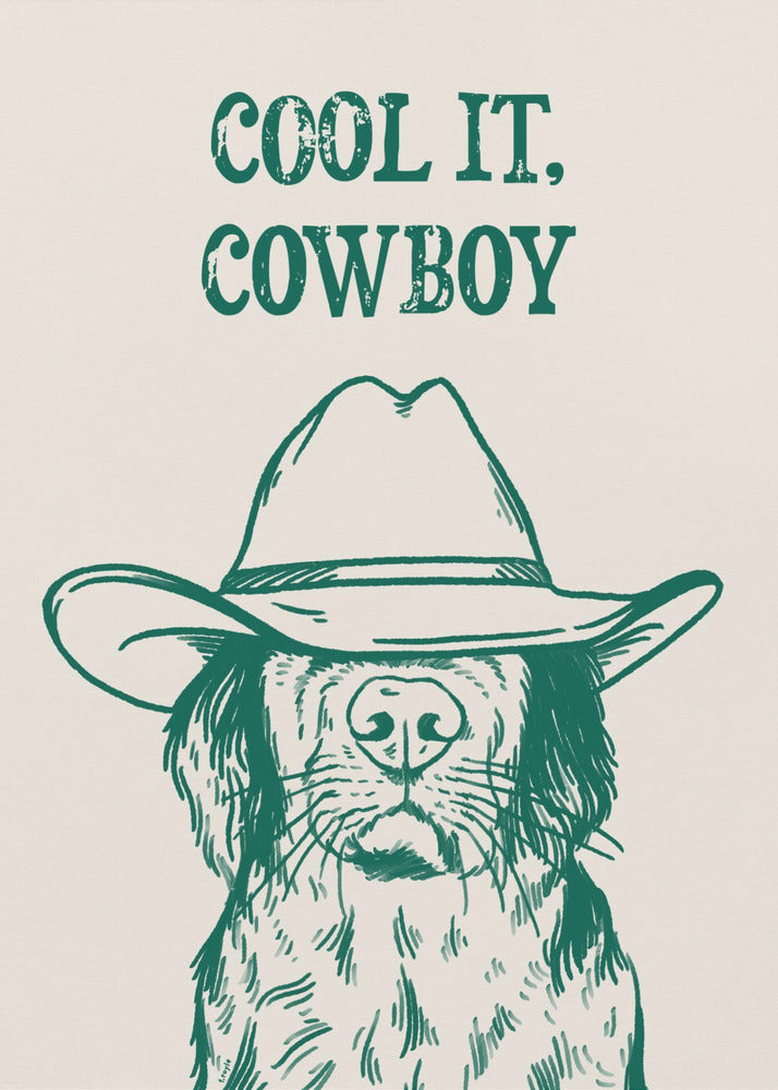 Cool det Cowboygrönt | Canvas